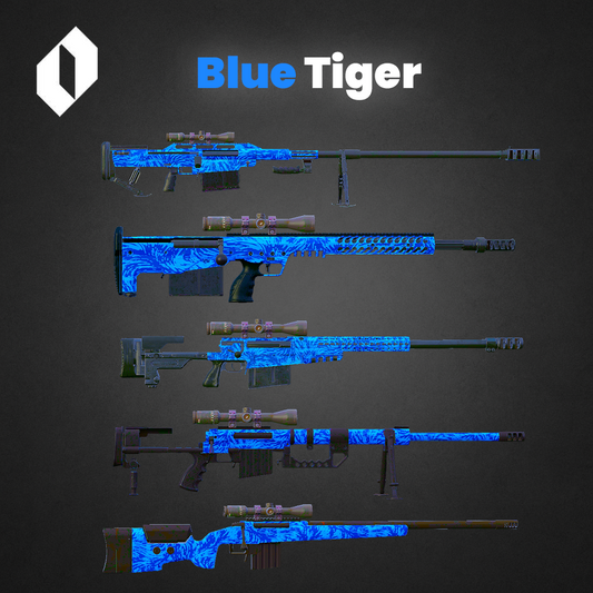 Blue Tiger Camo Package